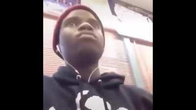 he fr (for real) said 