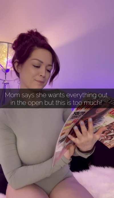 Mom Shows Me Her Old Playboy Centerfolds