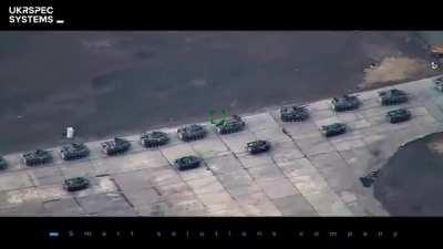 Newly published UAV footage taken at the 'Antonov