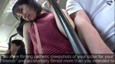 You were filming pathetic creepshots of your big sister for your 