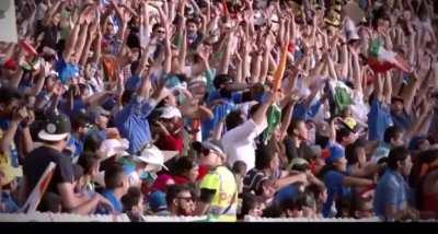 The rocks cookin hype!