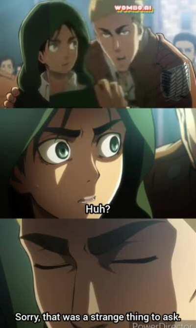 Sorry, that was a strange thing to post