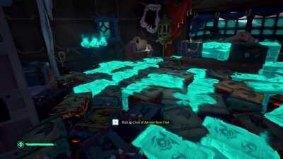 The Merchant we sunk had a few crates...