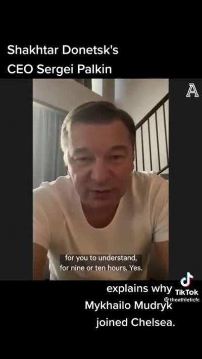 Shaktar CEO discusses Arsenal and Chelsea offers for Mudryk