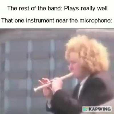 What watching a performance on YouTube feels like: