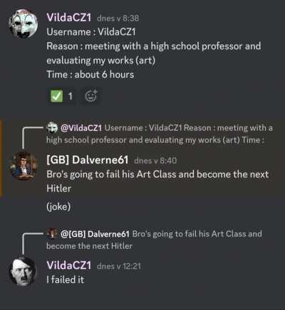 My friend screwed up.