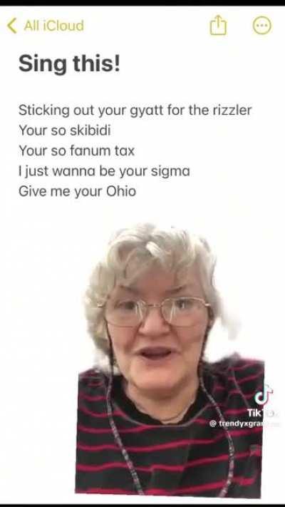 We gyatt to sing this