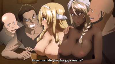 It is the legendary bikini armor because they are naked (Bikini Warriors)