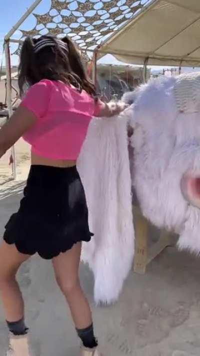 Nina burning man TikTok