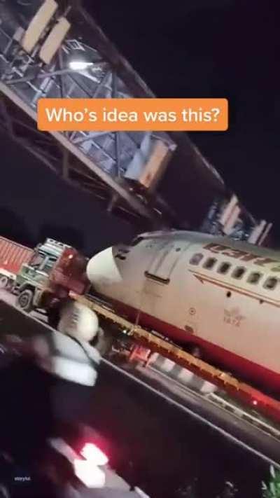 The truckdriver didn't care