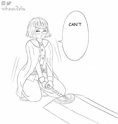 Farnese attempts to wield Dragon Slayer, fails (@whaa2do)