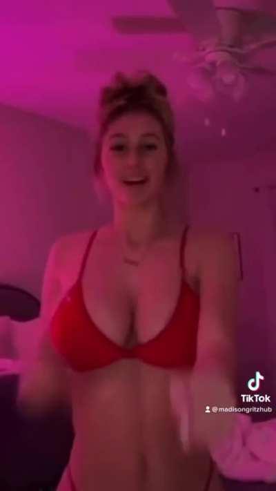 Madison Gritz Red Bikini Compilation 2020 (@madisongritzhub)