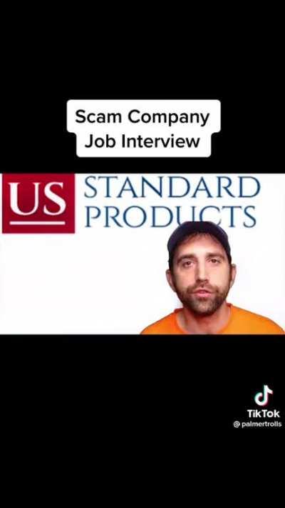 Job interview at a scam company