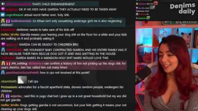 Denims' chat a week ago saying someone should call CPS on Ethan