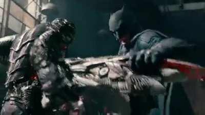 OTHER: Batfleck absolutely demolishing a parademon, and then he gets tossed around like a ragdoll.