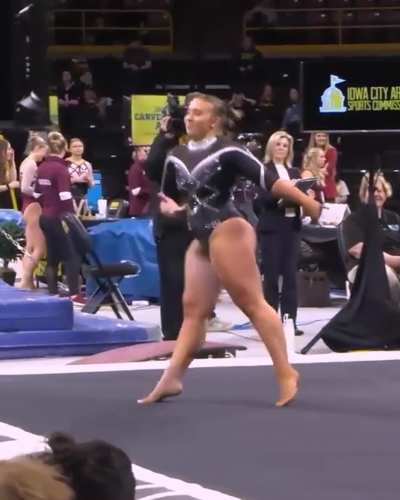 Eva Volpe (BIG10 Gymnastics | Iowa Hawkeyes v. Minnesota Gophers - Iowa City, Iowa) - January 26th, 2025