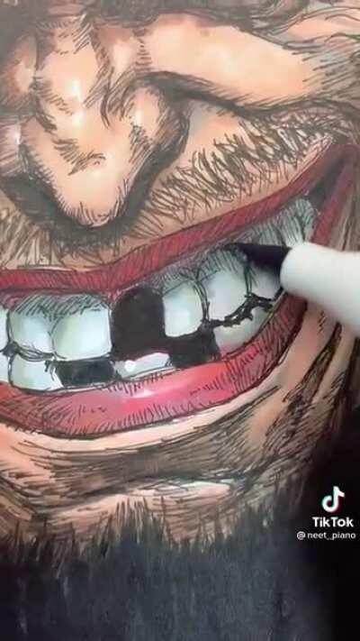 Blackbeard by @neet_piano on tik tok