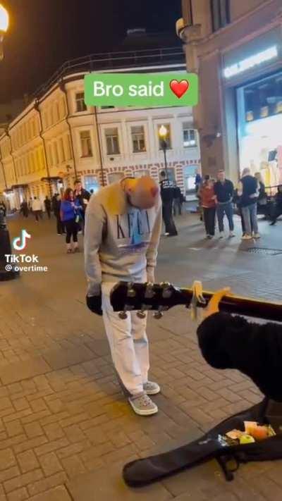 Caught her off guard. 