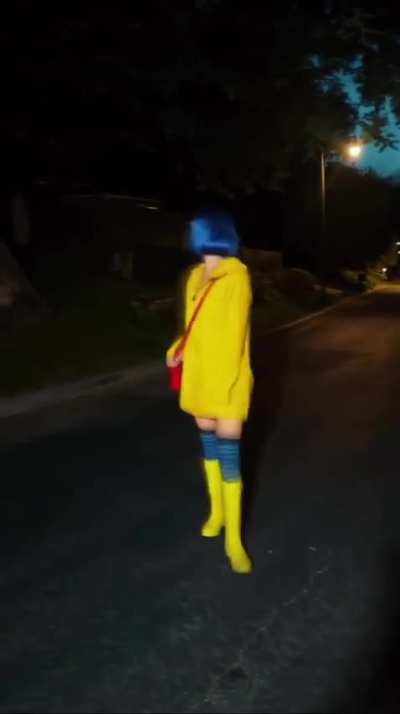 Victoria as Coraline for Halloween | October 2024 