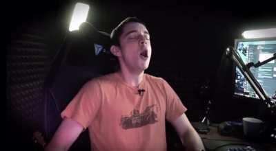 When you nut but she keeps sucking.