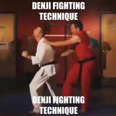 Chainsaw man or something idk, haven't seen it