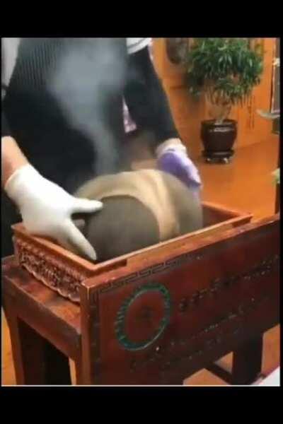 What is it? What’s in it? What are the tongs for???