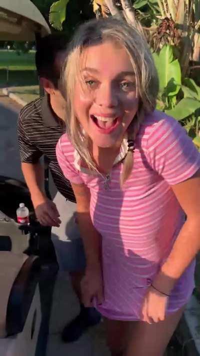 Creampied In Public..