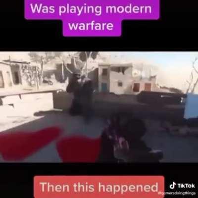 Modern warfare is fire