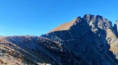 Bell 205 LTE in Bolzano, Italy, recovers miraculously from rolling down the mountain.