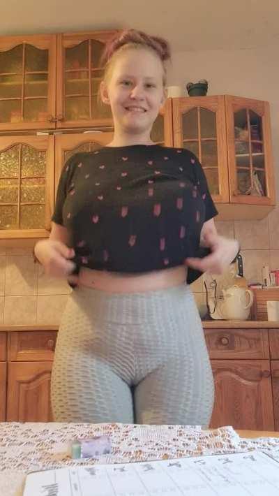 And here's my kitchen surprise. Heh