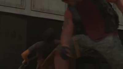 Geralt cosplayer punches armed 13 year old child