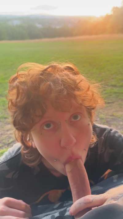 Would you let me suck you in public?