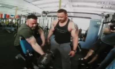 HTDYB by lifting weights too heavy for you