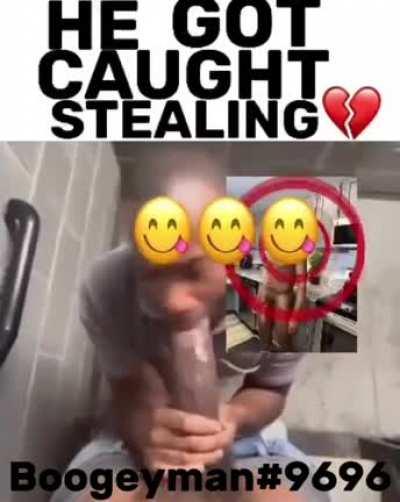 caught stealing