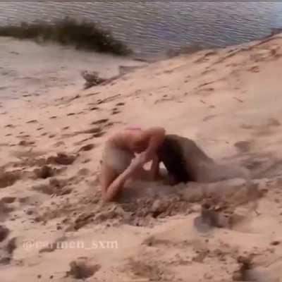 HMC while I imitate tumbleweed