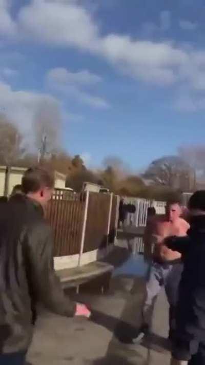 Leather-clad Grandad gonna knock your fucking block off