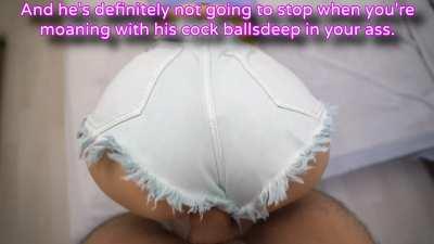 Wish my roommate would walk in on me and fuck me rn~