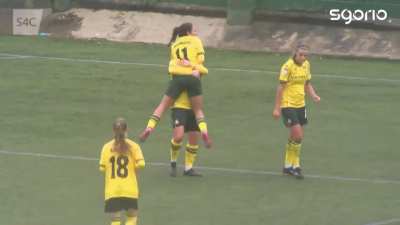 Aberystwyth Women 0 - [2] Wrexham Women - Lili Jones 36'