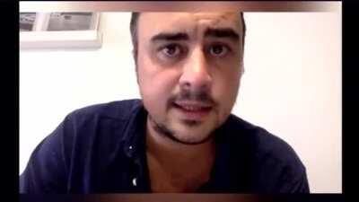 Video del falso médico, que en realidad trabaja en comunicaciones del SMU