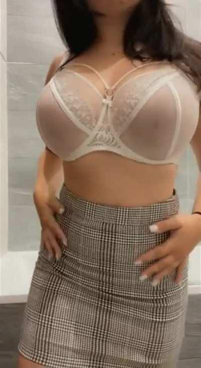 Can I be your small and busty secretary?