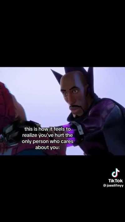 It’s my older cousin and parents.