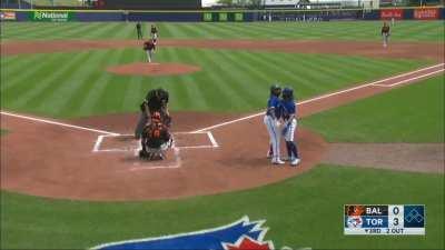 [Highlight] Vladdy Little isn't ready to give up his home run lead just yet, crushes #26 on the first pitch