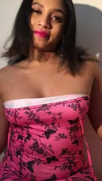 let me just take my dress off