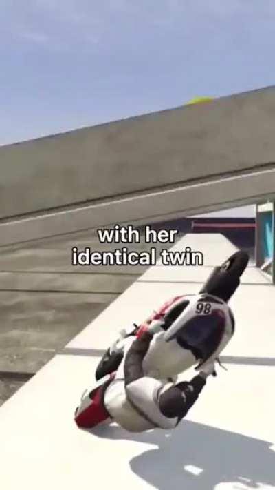 She just happened to grow some balls.