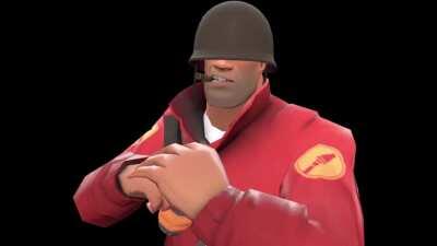 TF2 Soldier Says Poggers (My Impression)