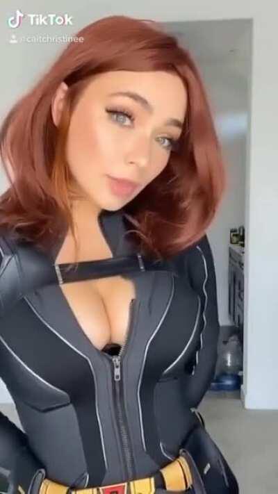caitlinchristinee as Black Widow