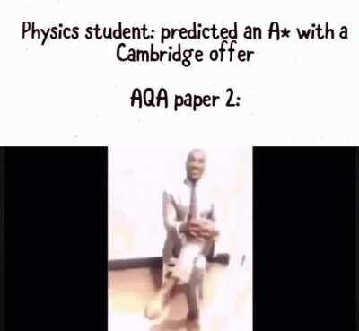 Don't do physics but I've seen the complaints 😭