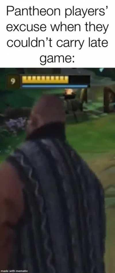 Lore and gameplay meme