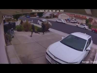 Attempted home invasion caught on camera