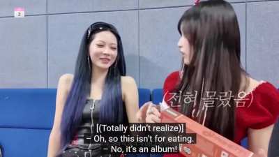 She thought she'll be having Spaghetti for dinner. Lol.